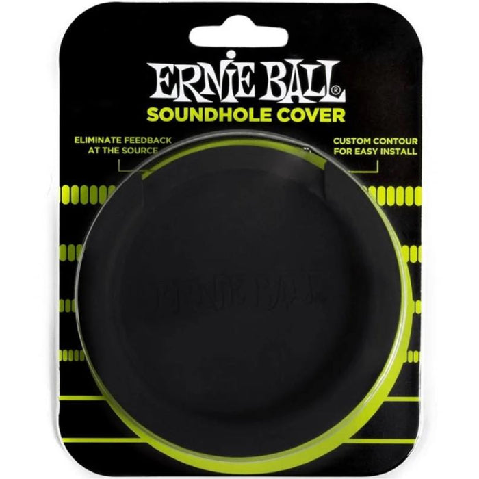 Ernie Ball P09618 Acoustic Guitar Sound Hole Cover Feedback Buster (4" Standard)