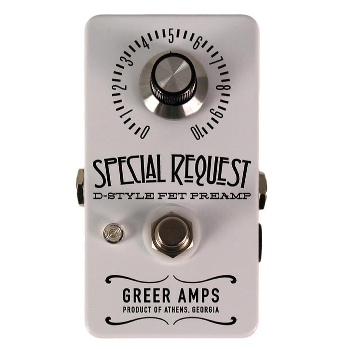 Greer Amps Special Request Dumble Style FET Preamp Boost (White)