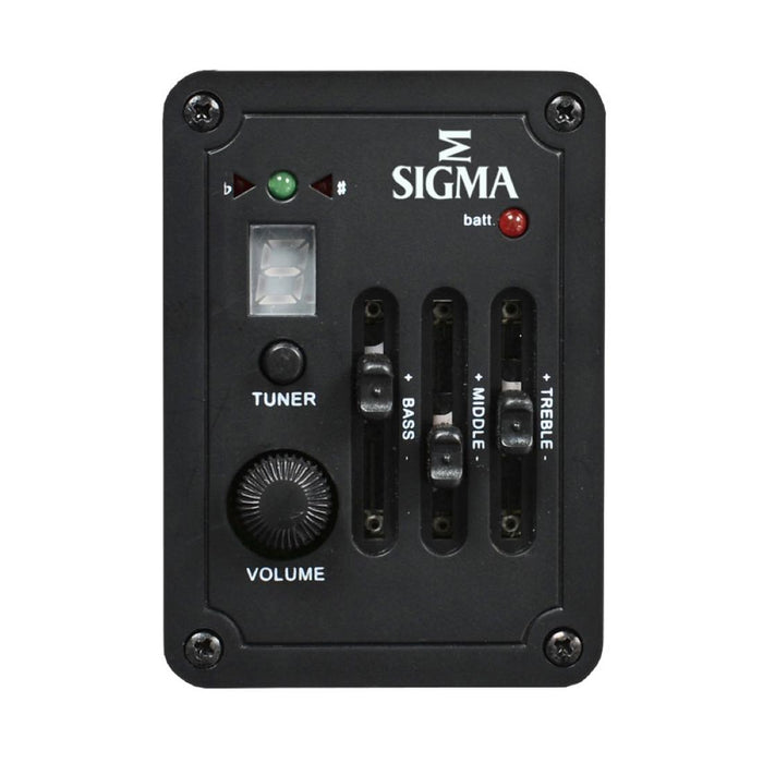 Sigma | TM-15E | Travel Guitar Series | Acoustic Electric w/GigBag