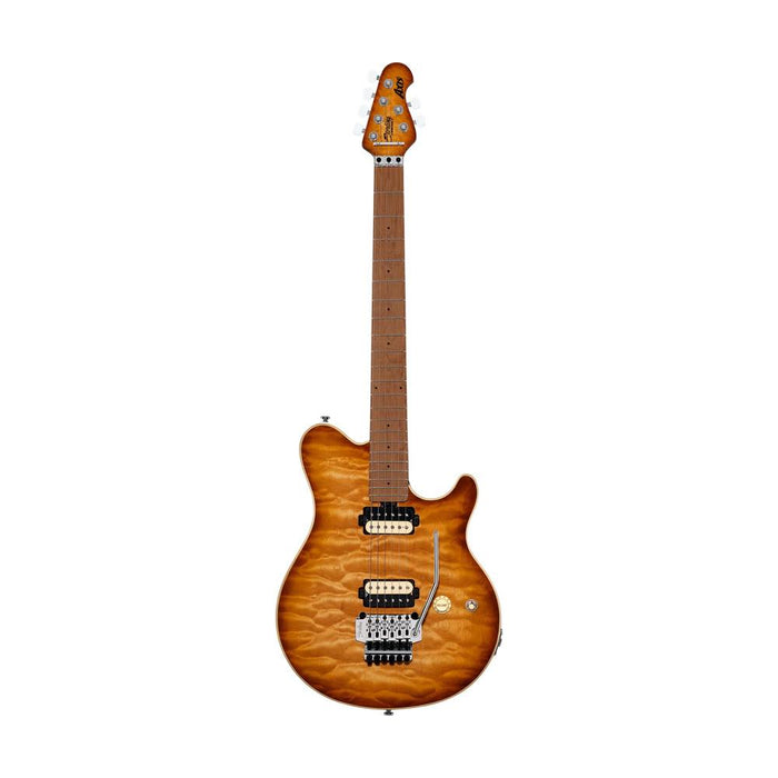 Sterling by Music Man AX50QM-HP-M2 Axis AX50 Quilt Maple Electric Guitar - Honey Pot