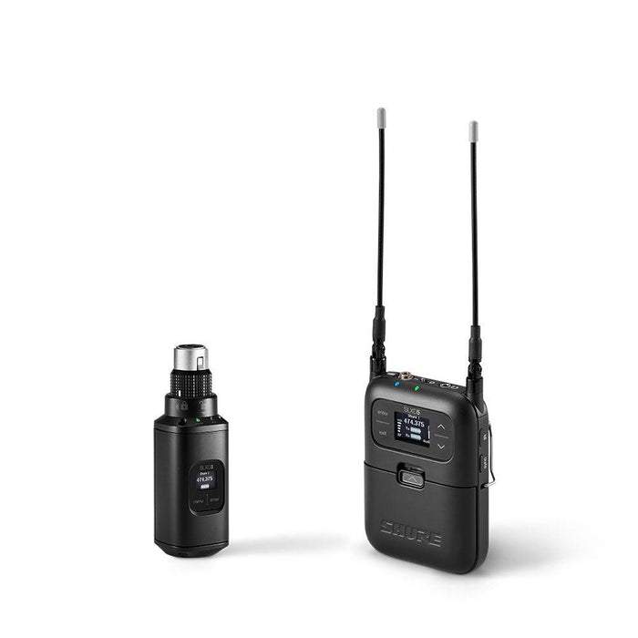 SHURE | SLX-D | SLXD35 | SLXD3 XLR Transmitter & SLXD5 Bodypack Receiver UHF Wireless Set