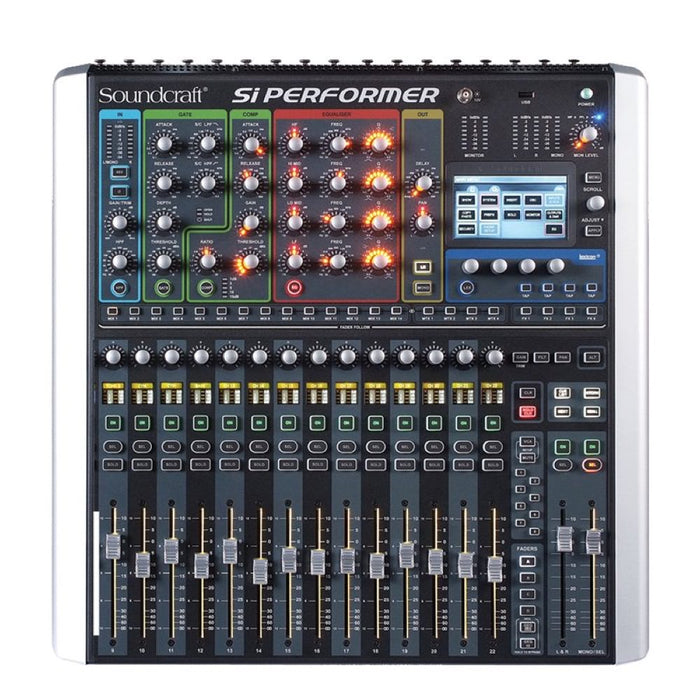 Soundcraft | Si PERFORMER 1 | 80 Ch Digital Mixer | w/ DMX Light Controller