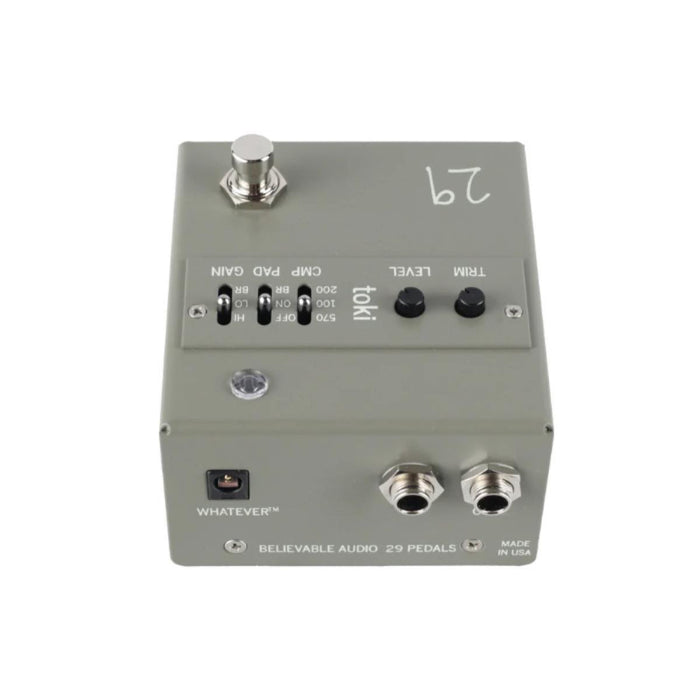 29 Pedals TOKI Fuzzy Driver Mid-Gain Overdrive