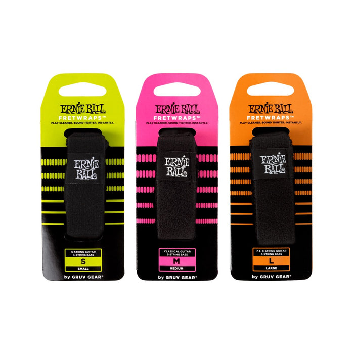 Ernie Ball | FretWraps by Gruv Gear | Guitar String Dampener / Muter