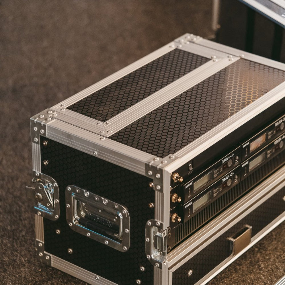 Titan AV | Wireless Microphone Rack Case | 4RU Rack, Drawer ...