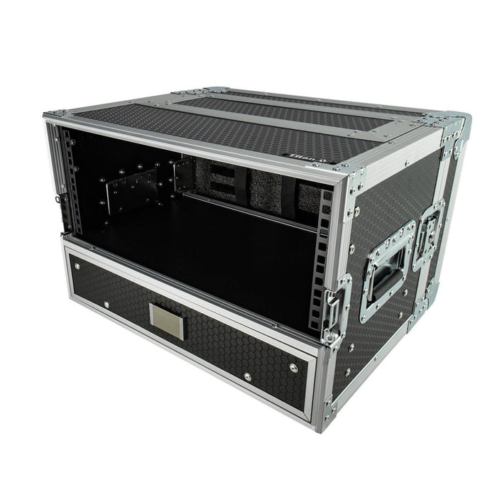 Titan AV Wireless Microphone Rack Case 4RU Rack, Drawer & Microphone ...