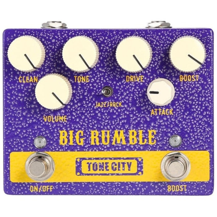 Tone City | Big Rumble | Overdrive & Boost Based on Dumble (TCA-T41) - Gsus4