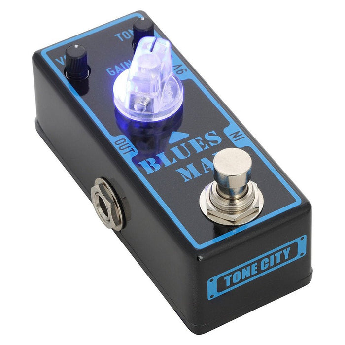 Tone City | Blues Man | Mini Overdrive Pedal Inspired by BluesBreaker (TCA-T17) - Gsus4
