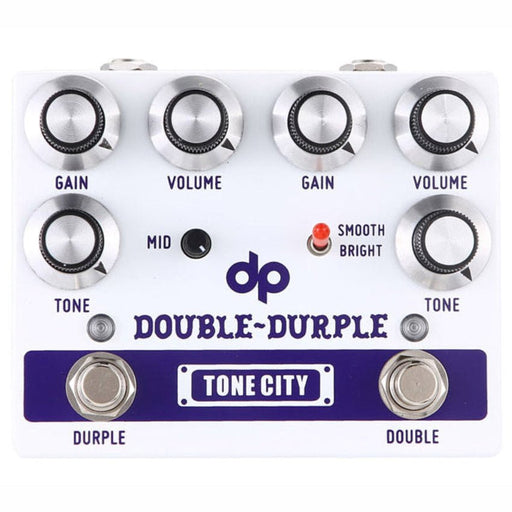 Tone City | Double Durple | "Danish" Pete Honore Signature | Dual Overdrive (TCA-T204) - Gsus4