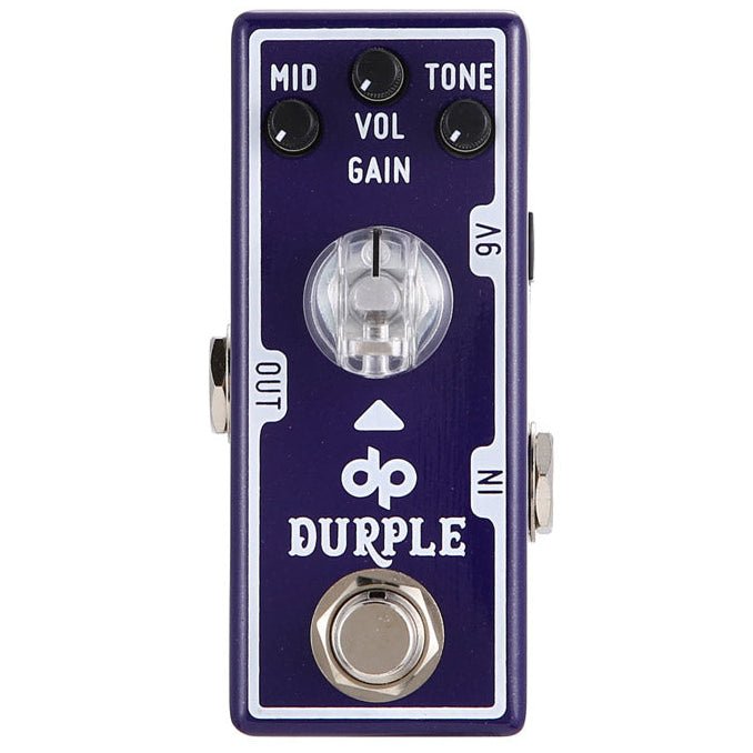 Tone City | Durple | "Danish" Pete Honore Signature | High gain Overdrive (TCA-T202) - Gsus4