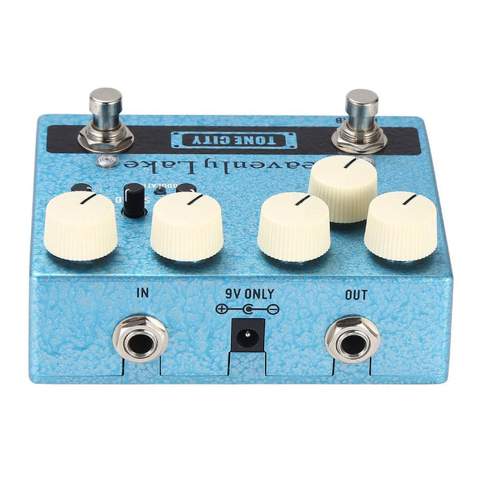 Tone City | Heavenly Lake | Delay & Reverb 2 - in - 1 Pedal (TCA-T40) - Gsus4