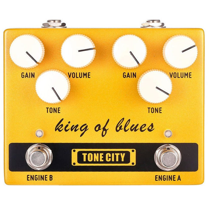 Tone City | King of Blues | Dual Overdrive Based on BluesBreaker (TCA-T30) - Gsus4