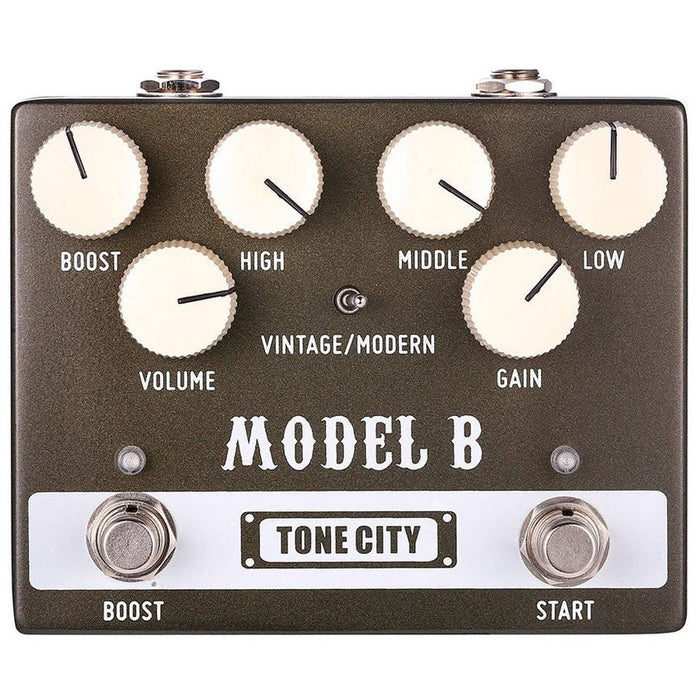 Tone City | Model B | Distortion & Boost w/ 3 Band EQ (TCA-T31) - Gsus4