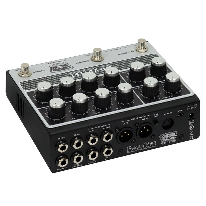 Tone King | ROYALIST | Tri - Tube 12AX7 Preamp, DI, IR & Cabinet Simulator | Based on JTM45 / BluesBreaker / Plexi / Super Lead | Pre - Order (Ships in March 2026) (TK-ROYALIST) - Gsus4