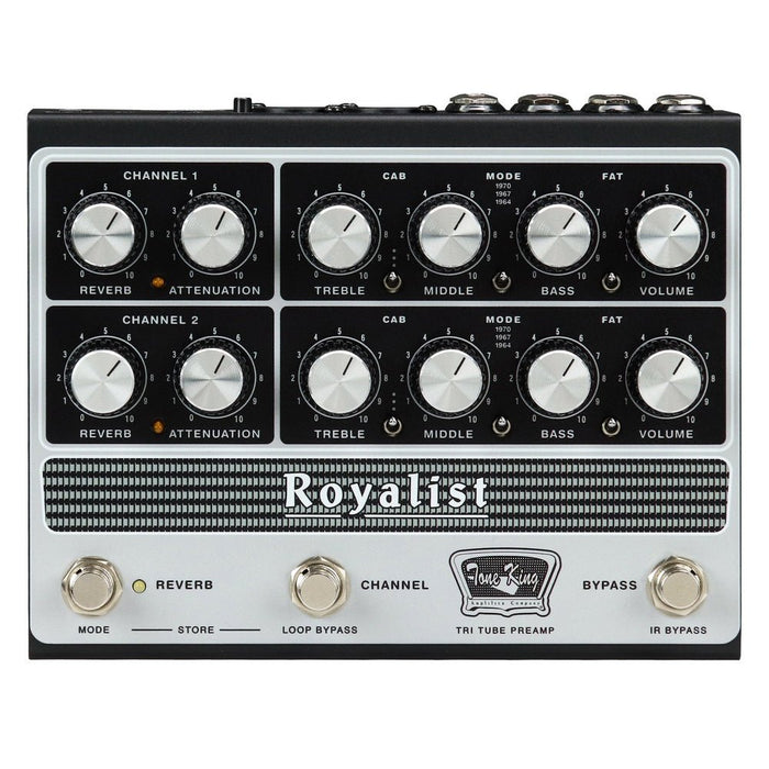 Tone King | ROYALIST | Tri - Tube 12AX7 Preamp, DI, IR & Cabinet Simulator | Based on JTM45 / BluesBreaker / Plexi / Super Lead | Pre - Order (Ships in March 2026) (TK-ROYALIST) - Gsus4