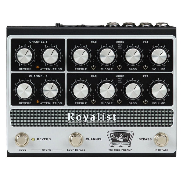 Tone King | ROYALIST | Tri-Tube 12AX7 Preamp, DI, IR & Cabinet