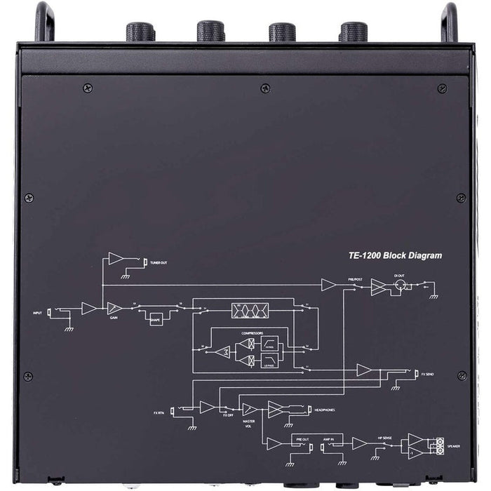 Trace Elliot TE Series Professional 1200-Watt Bass Amplifier Head (PVTE1200H) - Gsus4