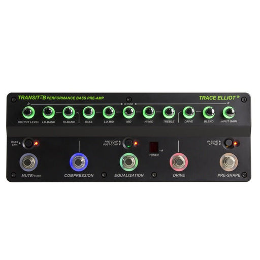 Trace Elliot Transit Series "Transit B" Bass Preamp with Effects Pedal (PVTRANSITB) - Gsus4