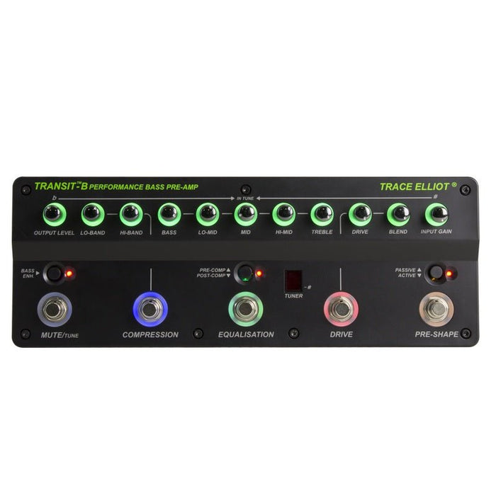 Trace Elliot Transit Series "Transit B" Bass Preamp with Effects Pedal (PVTRANSITB) - Gsus4