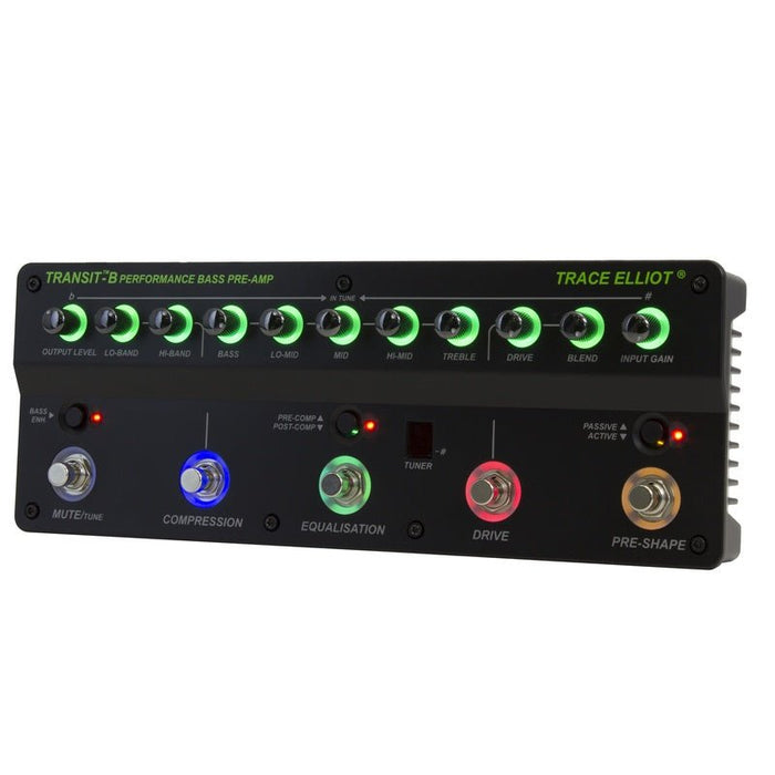 Trace Elliot Transit Series "Transit B" Bass Preamp with Effects Pedal (PVTRANSITB) - Gsus4