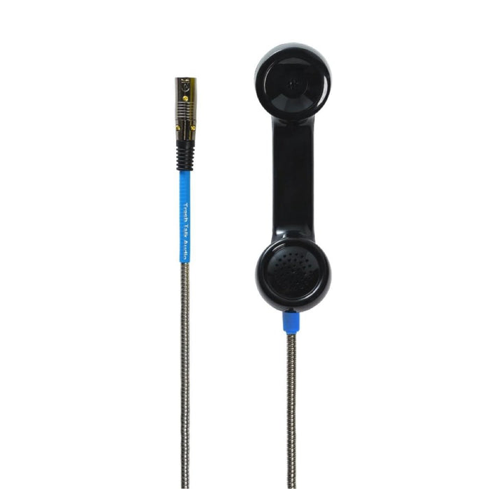 Trash Talk Audio Lo-Fi Phone Microphone w/ XLR connection - Black (AUD-TT-BLK-XLR) - Gsus4