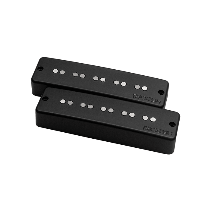 Trickfish Bass Pickup Set - 5SCP419 - 5-String Single Coil P4 Soapbar 19mm Spacing (700-TF-5SCP419) - Gsus4