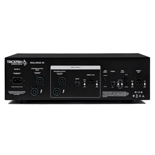 Trickfish | Bullhead 3K | Dual 1,500W Bass Amplifier Head | Two Independent Power Modules (Trickfish-Bullehad-3K-AMP-ONLY) - Gsus4