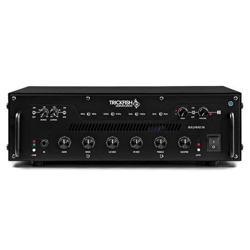 Trickfish | Bullhead 3K | Dual 1,500W Bass Amplifier Head | Two Independent Power Modules (Trickfish-Bullehad-3K-AMP-ONLY) - Gsus4
