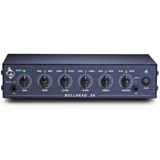 Trickfish | Bullhead .5K | 700W Lightweight Bass Amplifier Head | Mike Pope Designed Preamp (Trickfish-Bullhead-05K) - Gsus4
