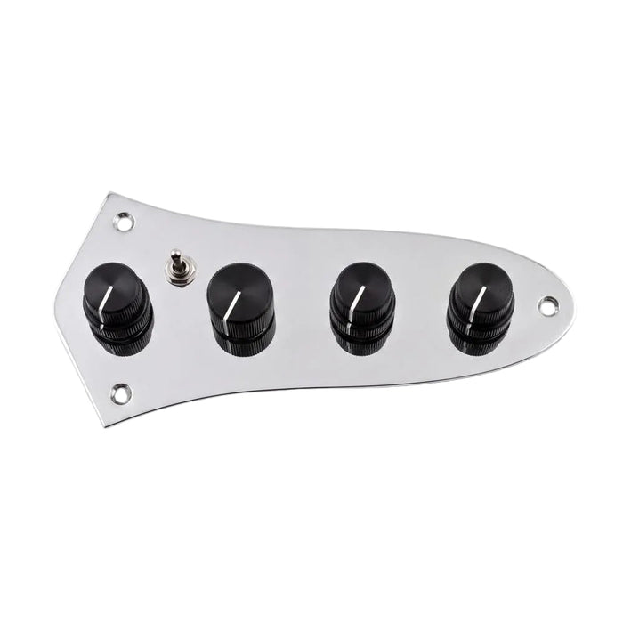 Trickfish | J - Core Jazz Bass Plate Preamp | Mike Pope - Designed FlexCore Circuit | 4 - Band & Side Mount Jack (Trickfish-J-Core-4Band) - Gsus4