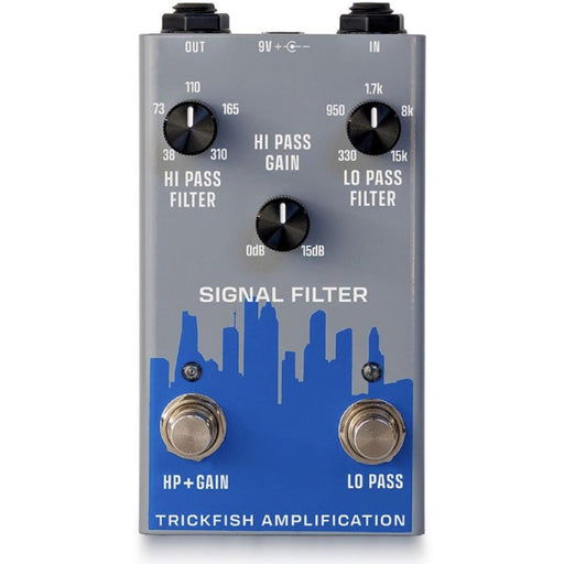 Trickfish | Signal Filter | High Pass & Low Pass Filter Pedal | Precision Tone Sculpting Tool (Trickfish-Signal-Filter) - Gsus4