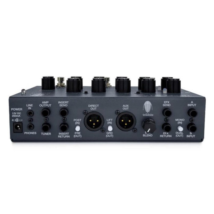 Trickfish | Trilobite | Dual Channel Bass Preamp & DI | w/ AB Switch, FX Loops & Bullhead EQ (Trickfish-TRILOBITE) - Gsus4