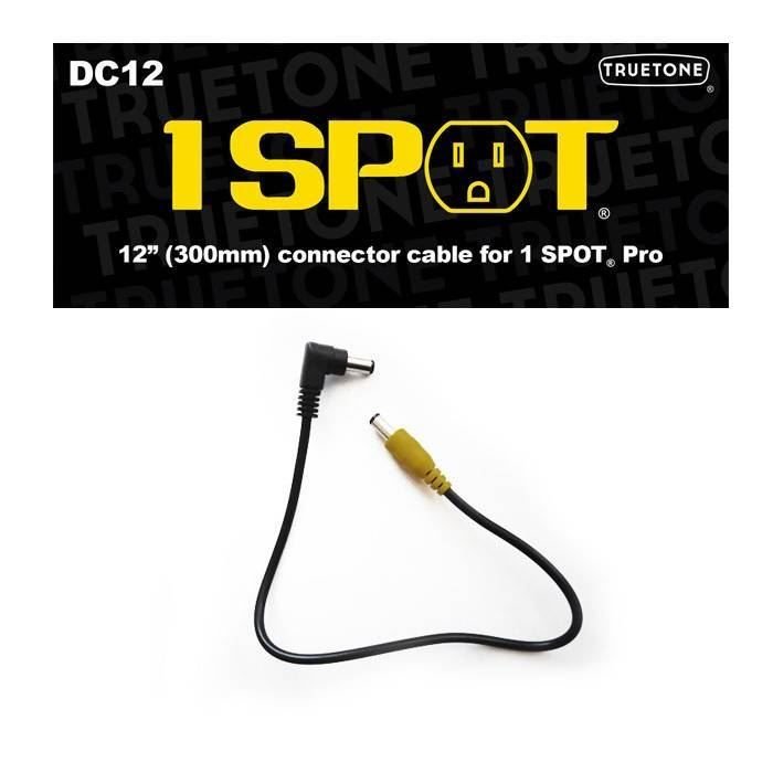 Truetone | 1 SPOT | DC12 | 12 inch DC Cable RA to Straight (DC12) - Gsus4