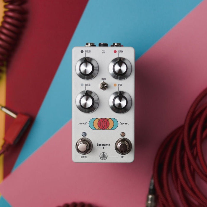 Twilight Pulse Audioworks | KONSTANTE | Transparent Overdrive + EP Boost | White (Twilight - Konstante - White) - Gsus4