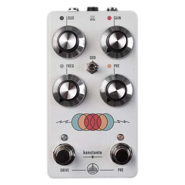 Twilight Pulse Audioworks | KONSTANTE | Transparent Overdrive + EP Boost | White (Twilight - Konstante - White) - Gsus4
