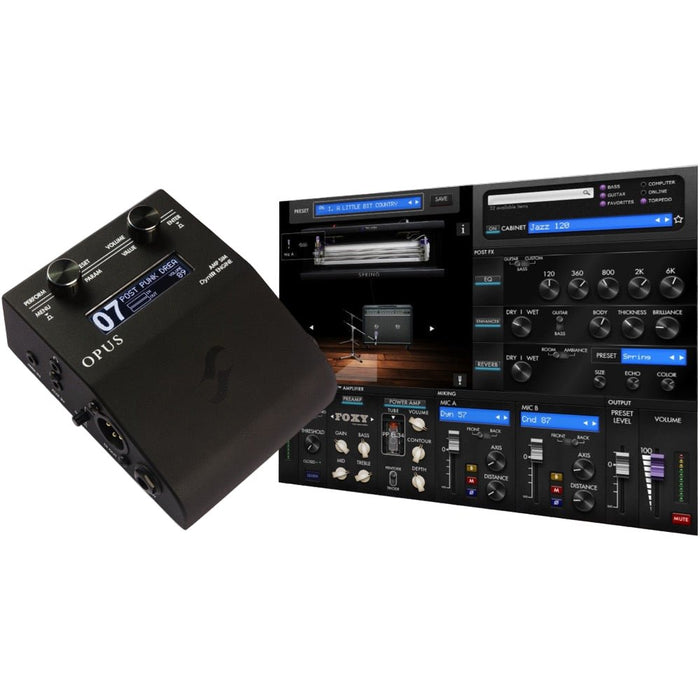 Two Notes | OPUS | Multi Channel Amp Sim Pedal w/ PSM Emulations & Wireless Control (133008) - Gsus4