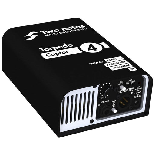 Two Notes | Torpedo Captor 4 | 4 Ohms | Compact Loadbox, Attenuator & Amp DI (133000) - Gsus4