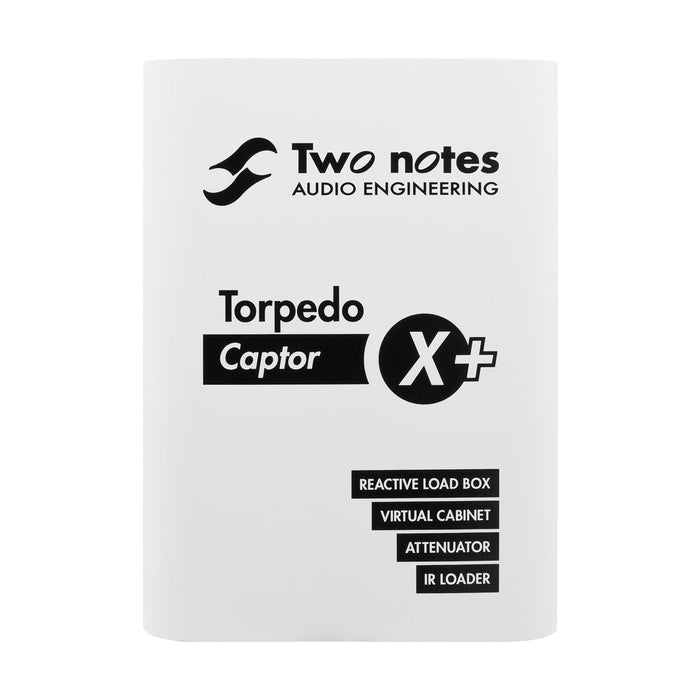 Two Notes Torpedo Captor X + 16 Reactive Load Box