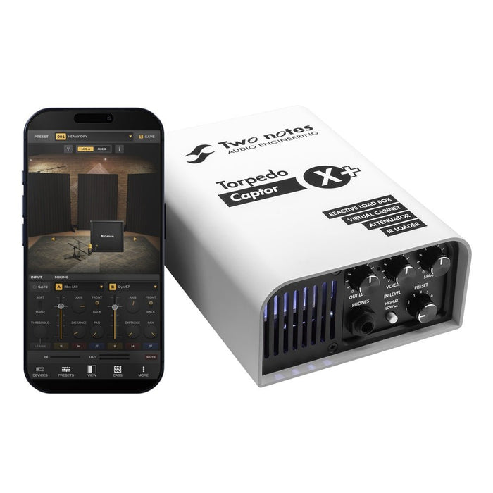 Two Notes Torpedo Captor X + 16 Reactive Load Box