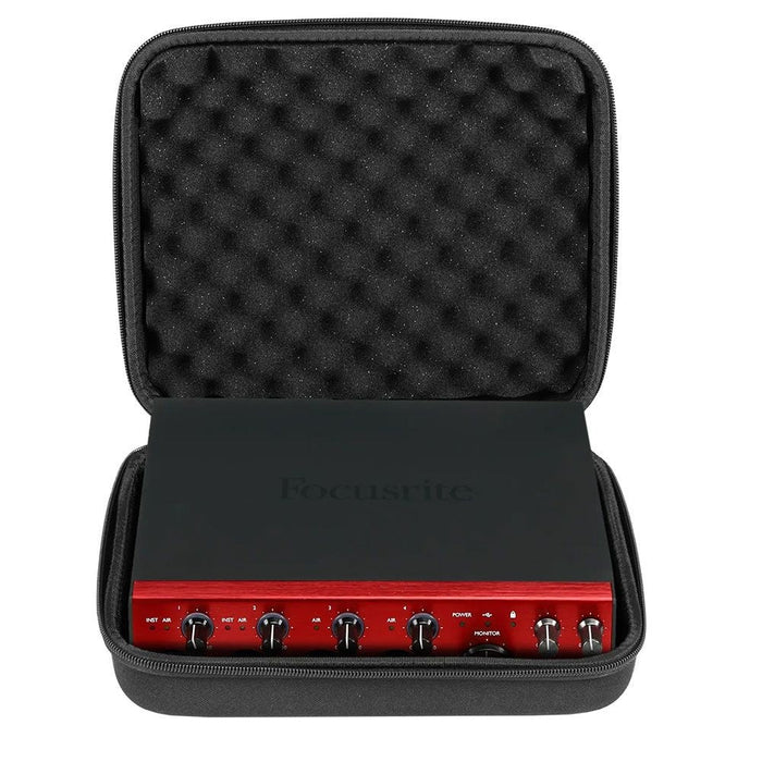 UDG Creator Focusrite Scarlett 2i2/4i4 4th Gen/Clarett+ 4Pre/2Pre Hardcase (Black) (63/U8507BL) - Gsus4