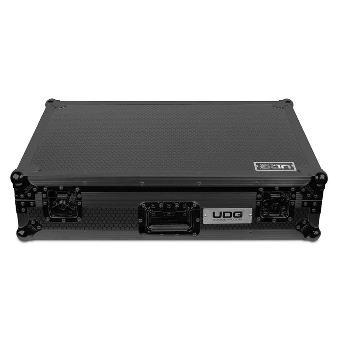 UDG Ultimat Flight Case for Pioneer DDJ - REV7 w/ Laptop Shelf & Wheels (Black) (63/F - U91078BL) - Gsus4