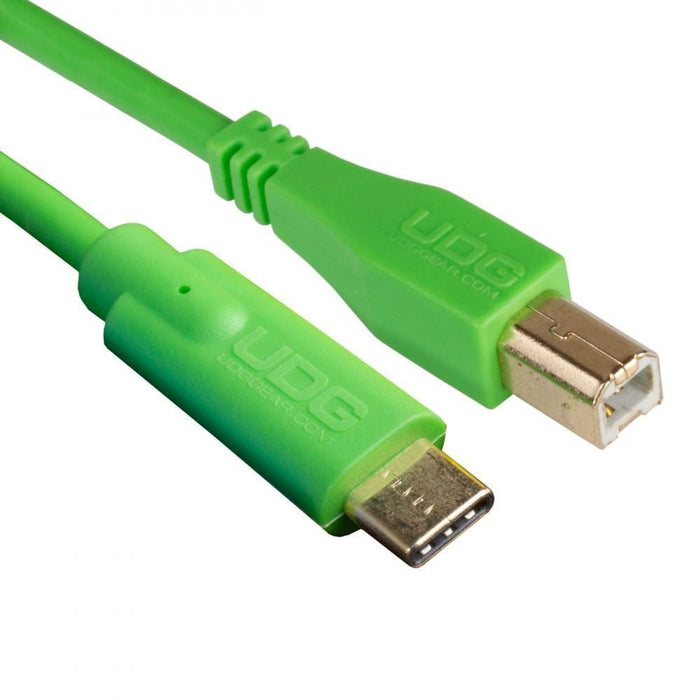 UDG Ultimate Audio Cable USB 2.0 C - B (Green) Straight 1.5m (63/C - U96001GR) - Gsus4