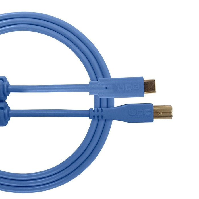 UDG Ultimate Audio Cable USB 2.0 C - B (Light Blue) Straight 1.5m (63/C - U96001LB) - Gsus4