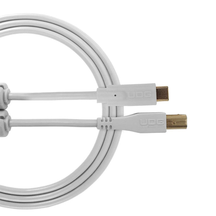 UDG Ultimate Audio Cable USB 2.0 C - B (White) Straight 1.5m (63/C - U96001WH) - Gsus4