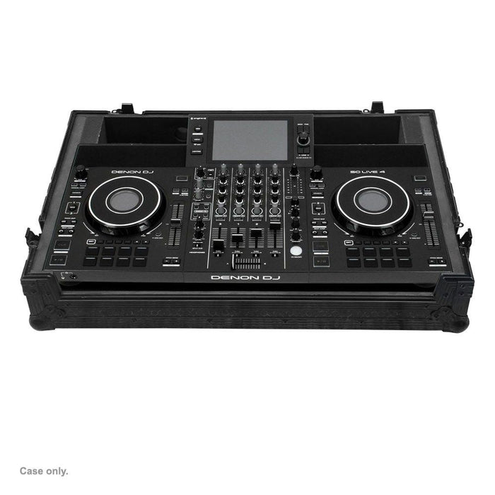 UDG Ultimate Flight Case Denon DJ SC Live 4 Plus w/ Wheels (Black) (63/F - U91081BL) - Gsus4
