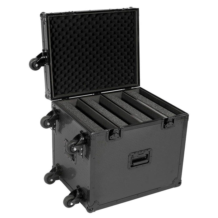 UDG Ultimate Flight Case for 4 CDJ/Mixer w/ Wheels (Black) (63/F - U91101BL) - Gsus4