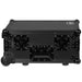 UDG Ultimate Flight Case for Multi Format Turntable MK2 Plus Trolley & Wheels (Black) (63/F - U91029BL2) - Gsus4