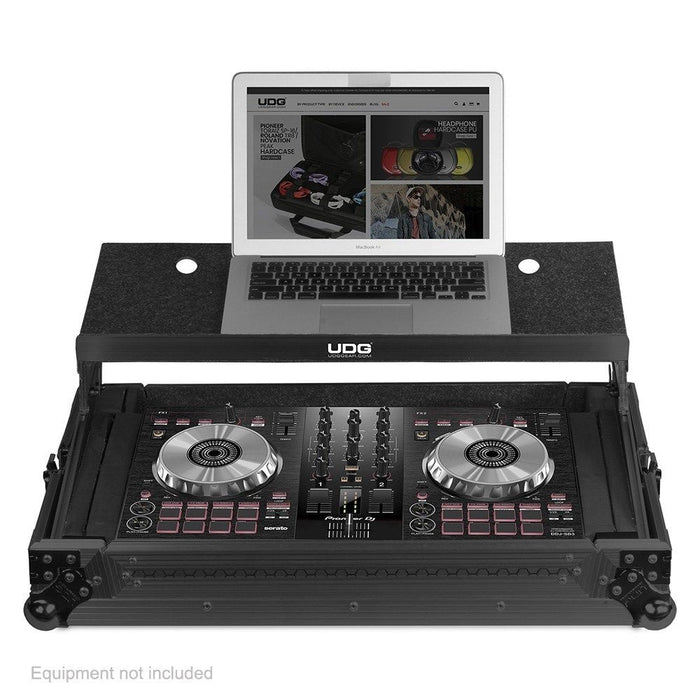 UDG Ultimate Flight Case for Multi Format XL MK3 Plus w/ Laptop Shelf (Black) (63/F - U91019BL3) - Gsus4