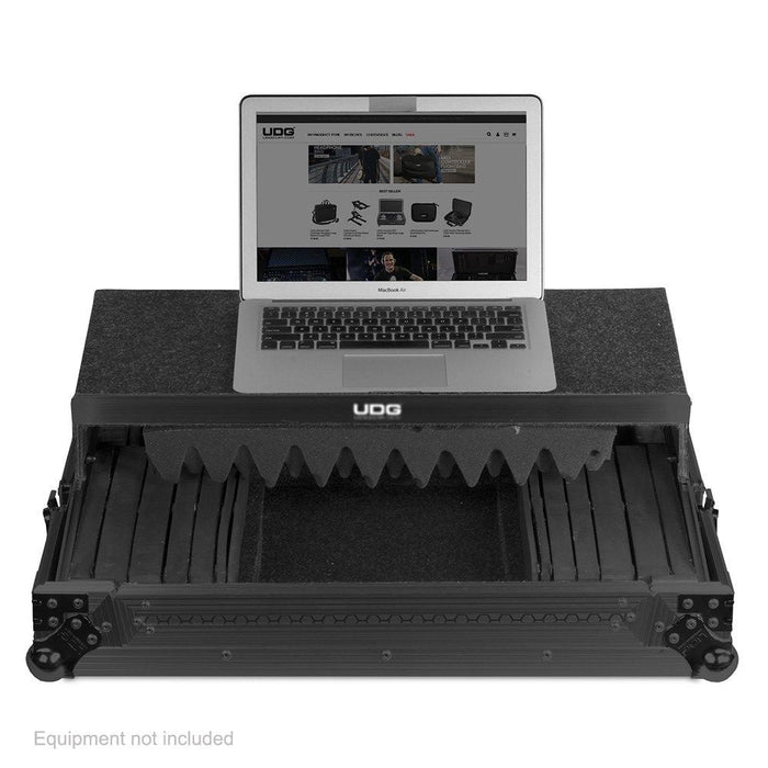 UDG Ultimate Flight Case for Multi Format XL MK3 Plus w/ Laptop Shelf (Black) (63/F - U91019BL3) - Gsus4