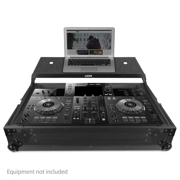 UDG Ultimate Flight Case Pioneer XDJ - RR w/ Laptop Shelf (Black) (63/F - U91065BL) - Gsus4